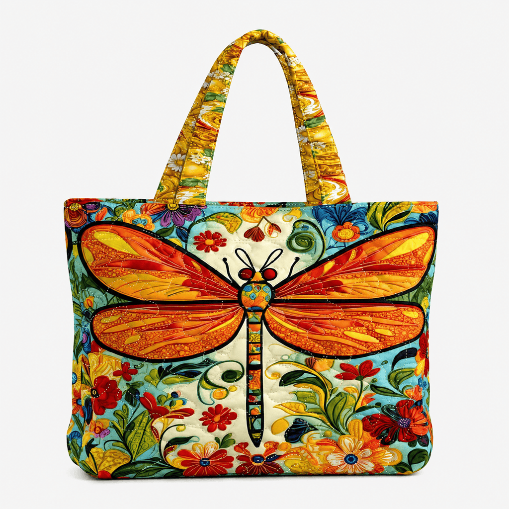 3D Printed Quilted Tote Bag 3D Printed Polyester Quilted Tote Bag for Travel Shopping and Beach Use