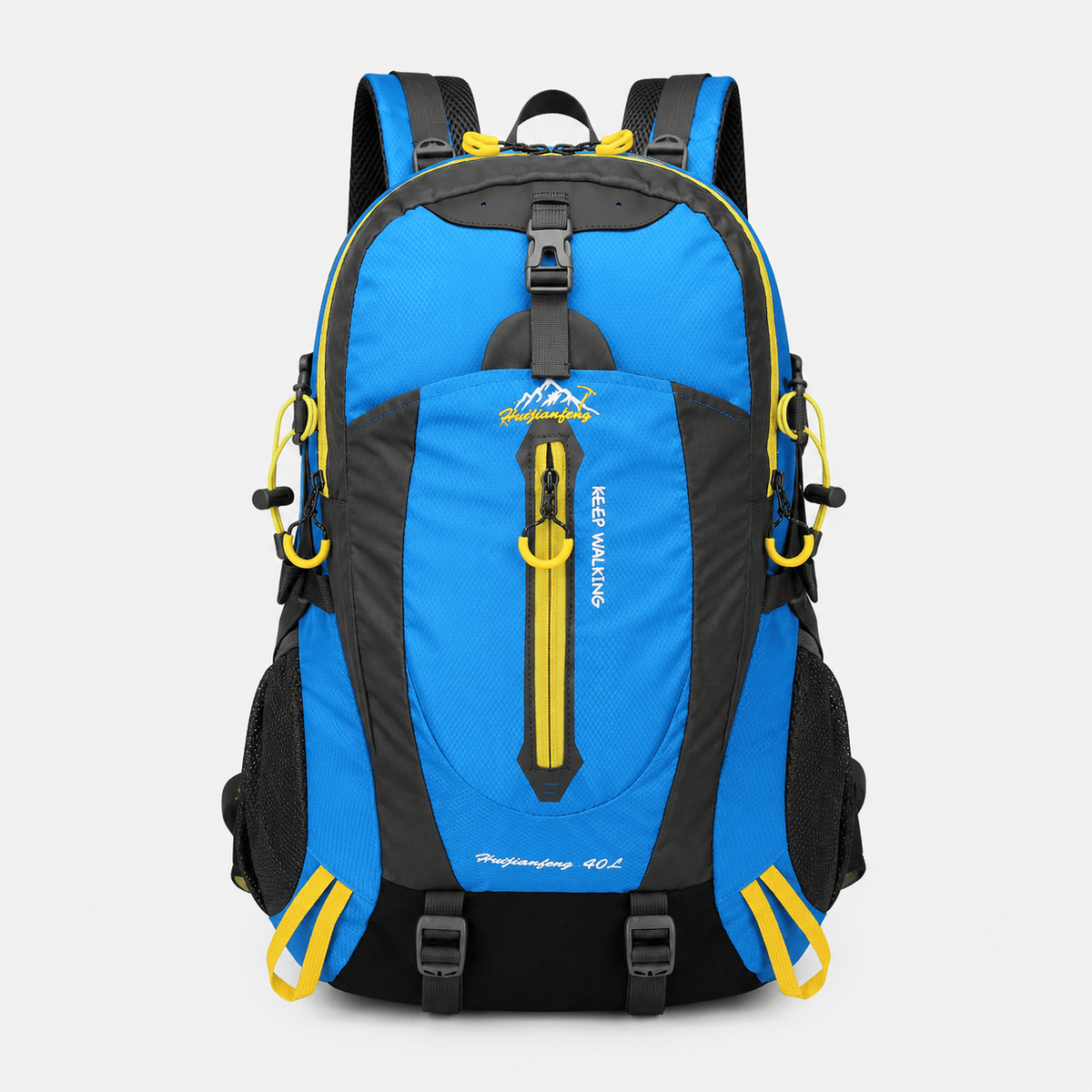 40L Water-Resistant Hiking Backpack 40L Water-Resistant Nylon Hiking Backpack for Travel and Camping Gear