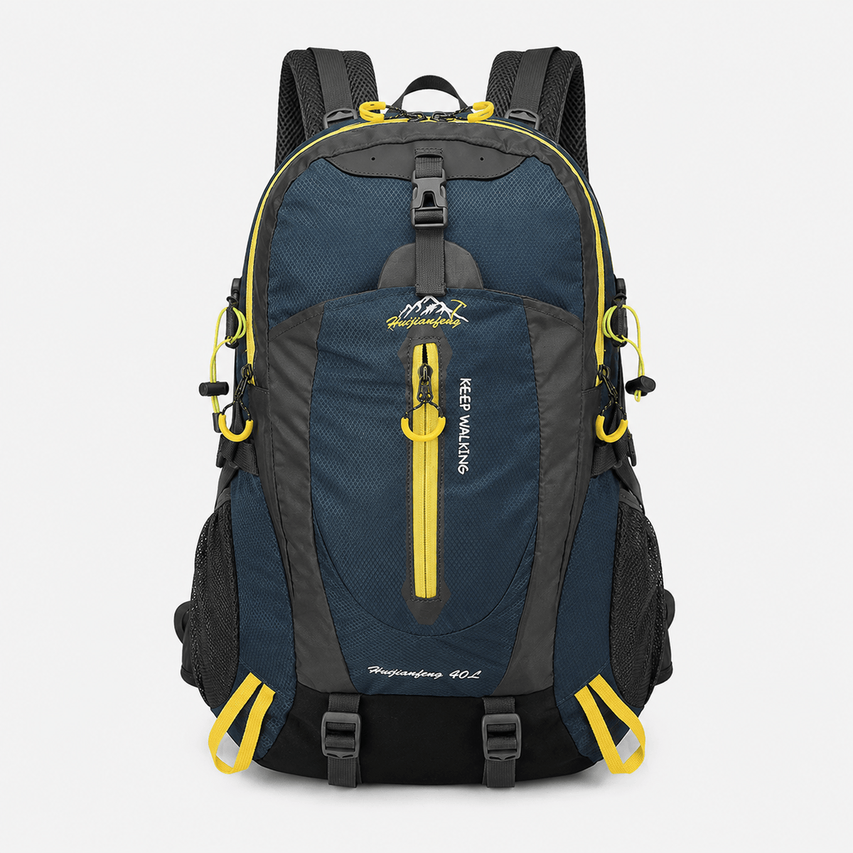 40L Water-Resistant Hiking Backpack 40L Water-Resistant Nylon Hiking Backpack for Travel and Camping Gear