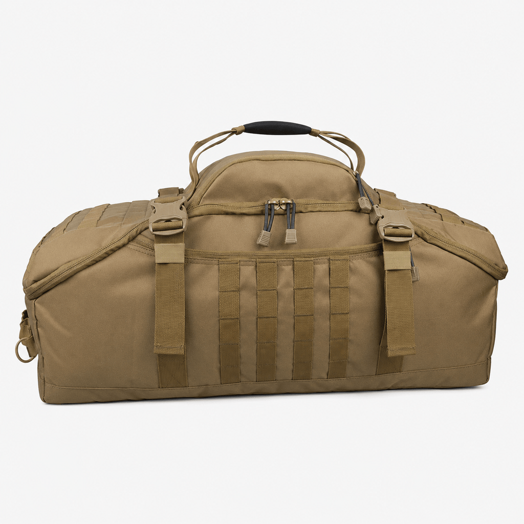 80L Tactical MOLLE Travel Duffel Bag 80L 600D Polyester Tactical MOLLE Duffel Bag for Travel and Camping