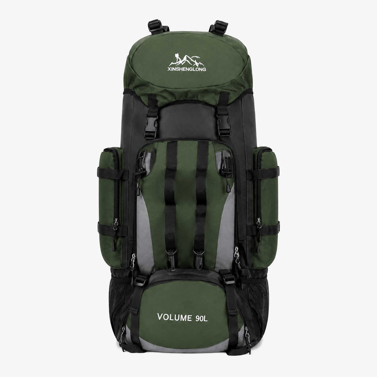 90L Waterproof Hiking Backpack 90L Waterproof Polyester Hiking Backpack for Camping, Travel & Trekking