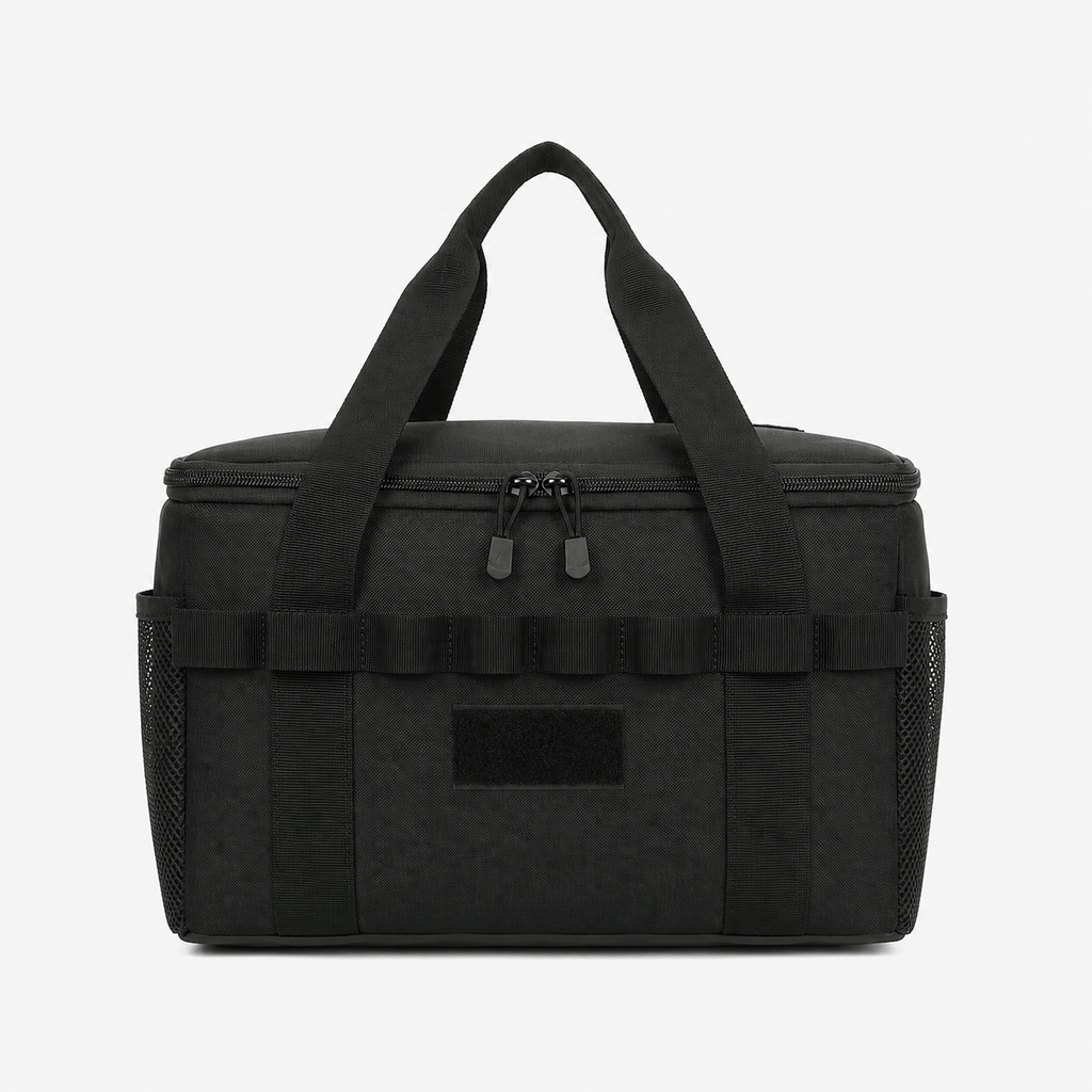 Camping Storage Organizer Bag 14L with Adjustable Dividers 14L Oxford Camping Storage Organizer Bag with Dividers for Outdoor Gear