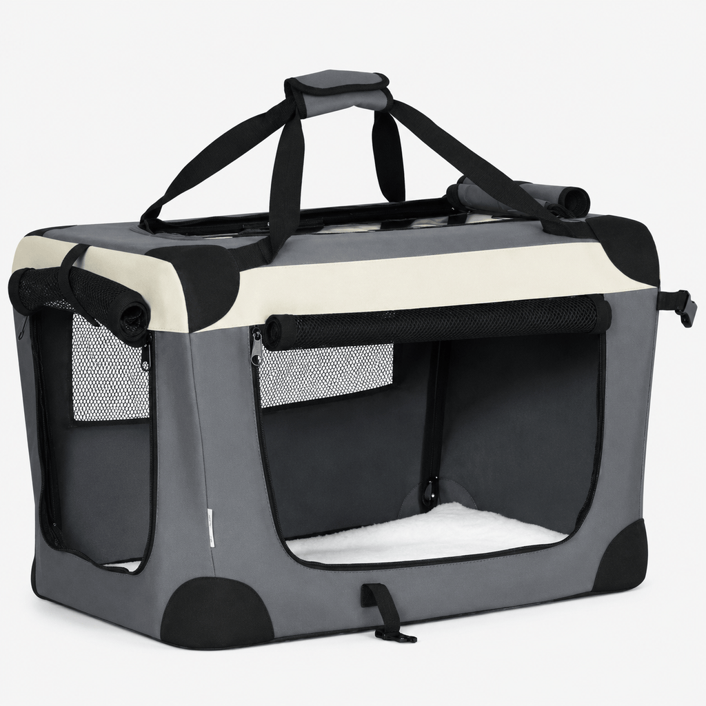 Foldable Pet Travel Carrier for Small Dogs and Cats Foldable Oxford Pet Carrier for Small Dogs and Cats Travel Bag Durable