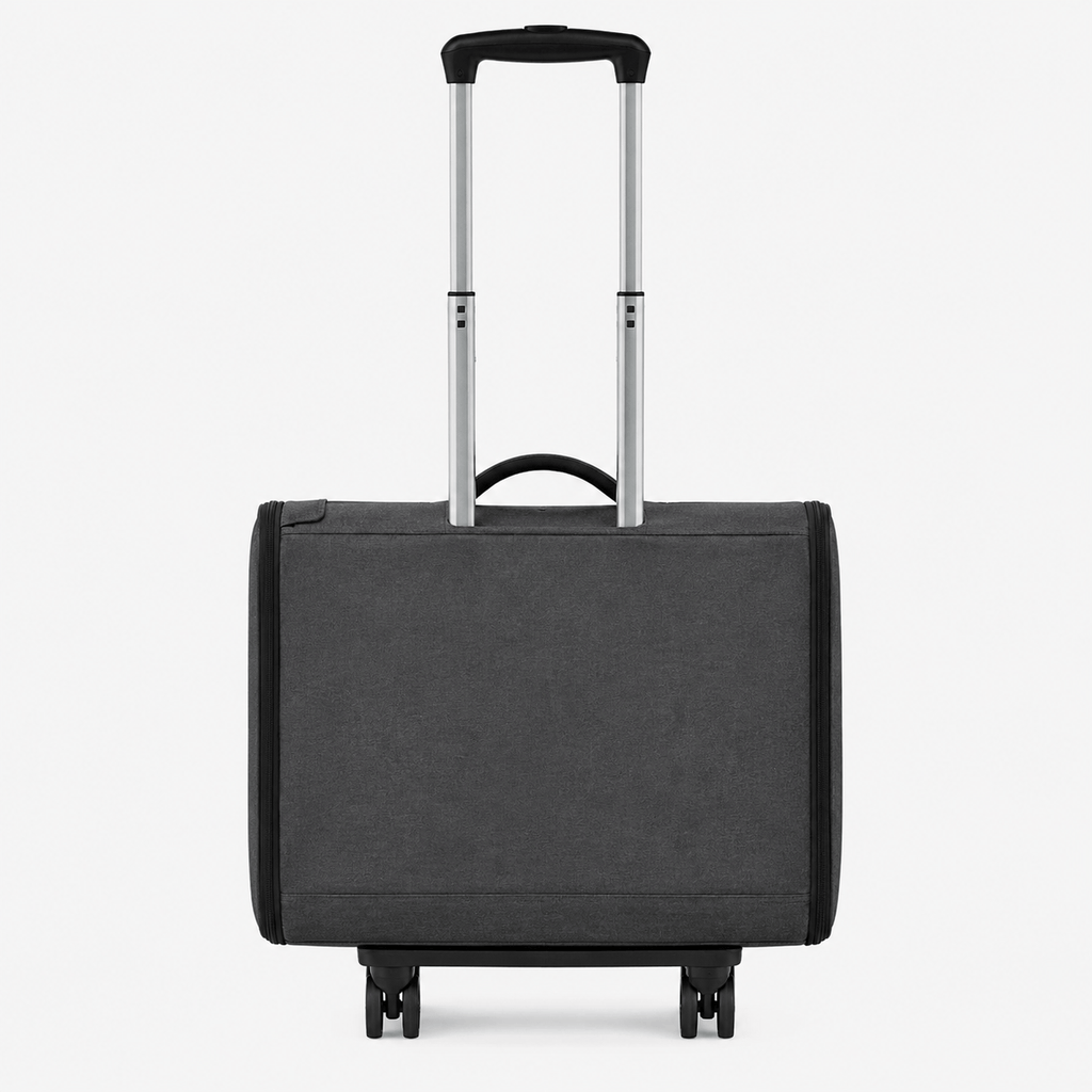 Garment Bag with Trolley for Business Travel Oxford Garment Bag with Trolley for Business Travel Wrinkle-Free Suits