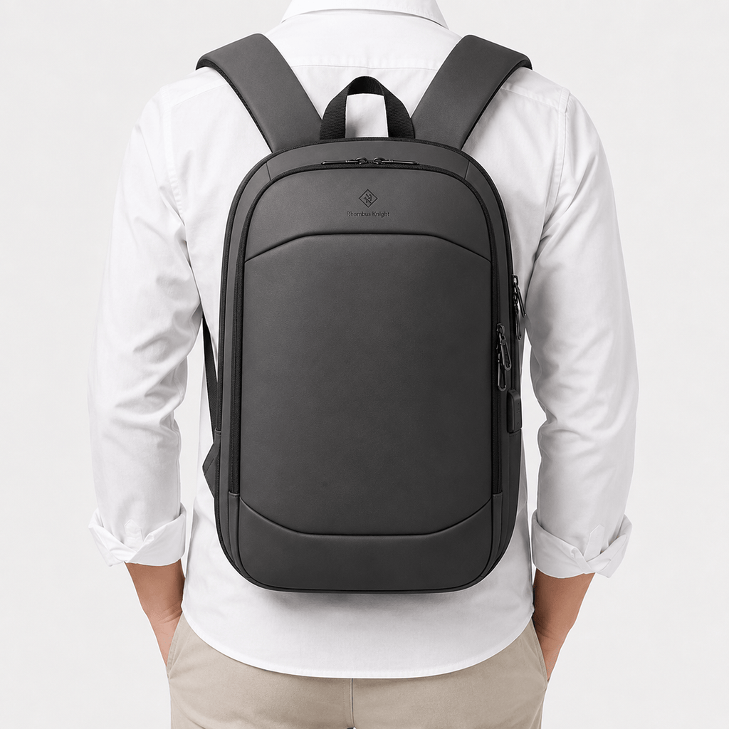 HK Expandable 17 Inch Laptop Backpack with USB Port HK 17 Inch Waterproof Oxford Laptop Backpack with USB Expandable Travel
