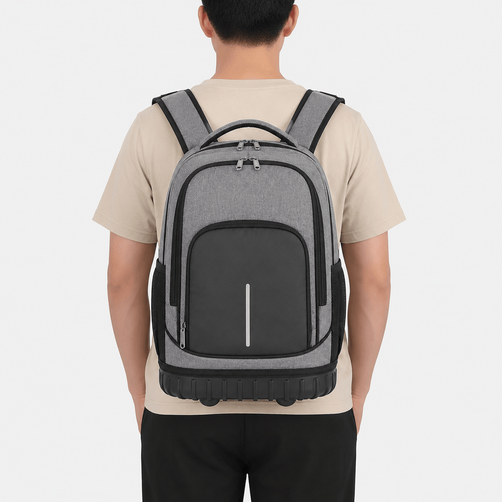 Kids Rolling Backpack with Trolley for School and Travel Kids Oxford Rolling Backpack with Trolley for School and Travel Bag