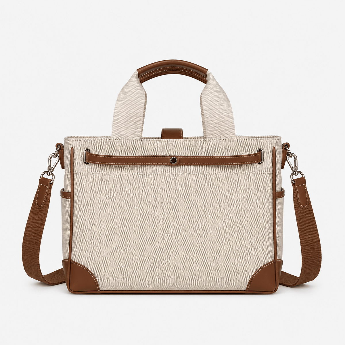 Large Canvas Diaper Tote Bag Large Canvas Diaper Tote Bag for Moms - Lightweight Multifunction Travel Bag