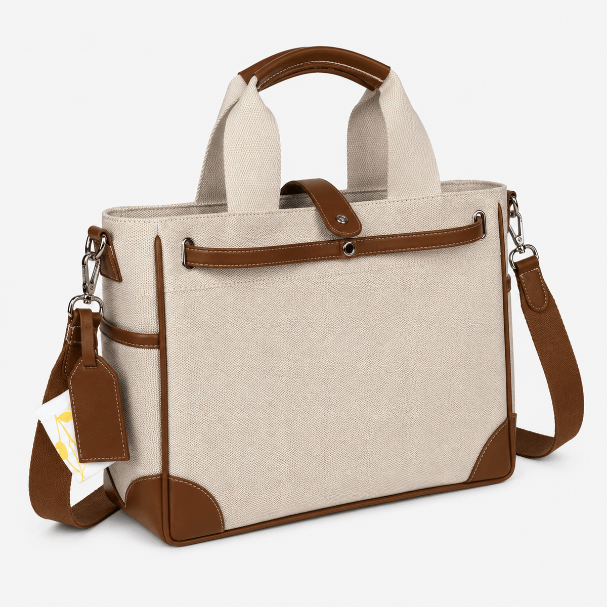 Large Canvas Diaper Tote Bag Large Canvas Diaper Tote Bag for Moms - Lightweight Multifunction Travel Bag