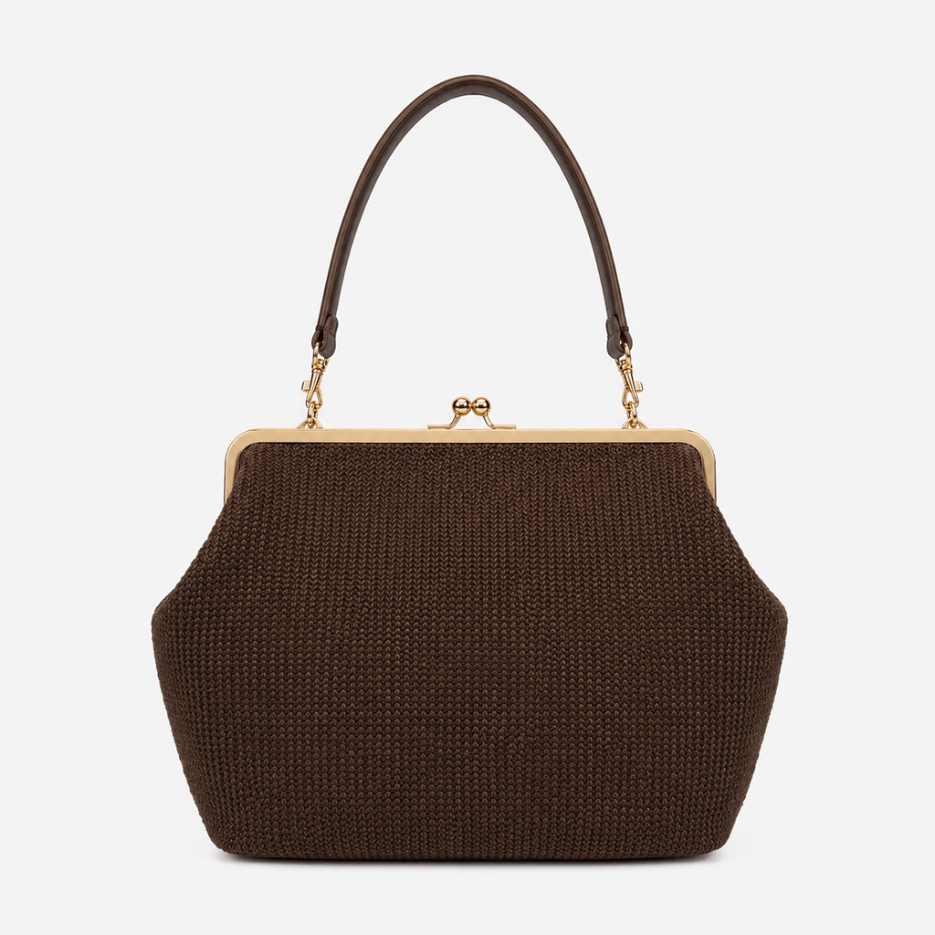 Large Striped Woven Shell Clutch Bag for Women Large Striped Woven Shell Clutch Bag for Women Stylish Summer Purse