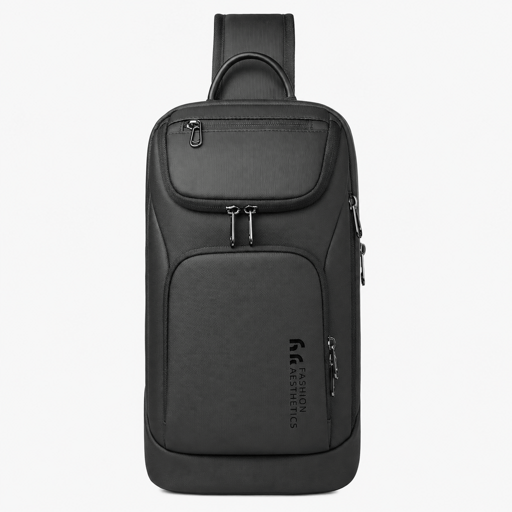 Men's Business Crossbody Sling Bag Men's Business Crossbody Sling Bag Water Repellent for Travel & Work