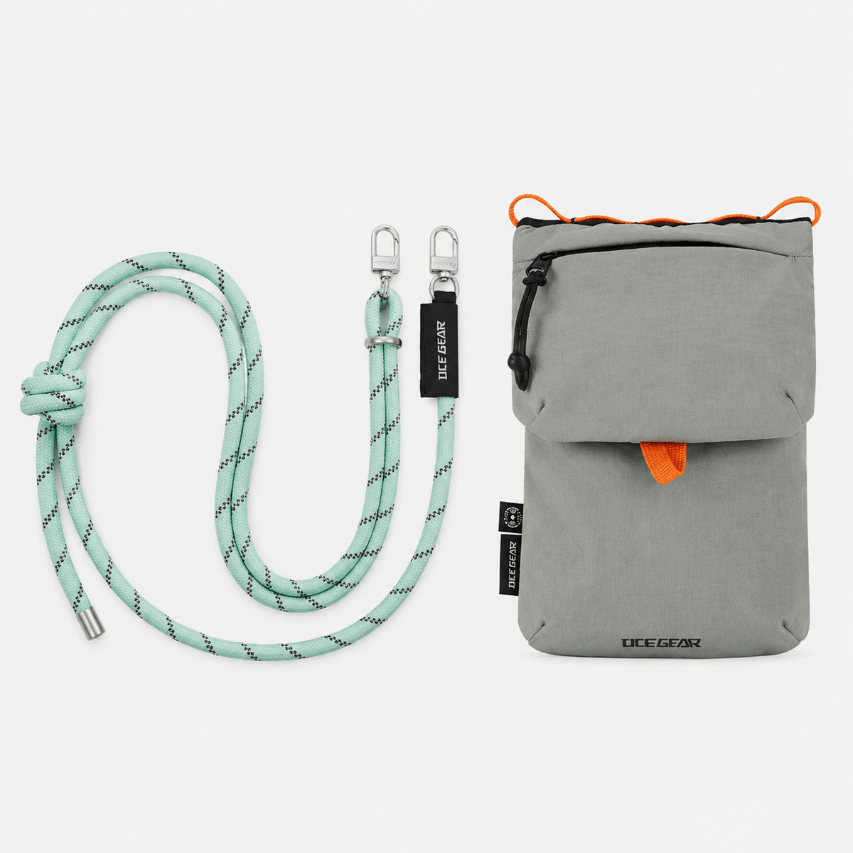OCEGEAR RFID Travel Crossbody Bag OCEGEAR RFID Nylon Travel Crossbody Bag for Phone Passport Cards