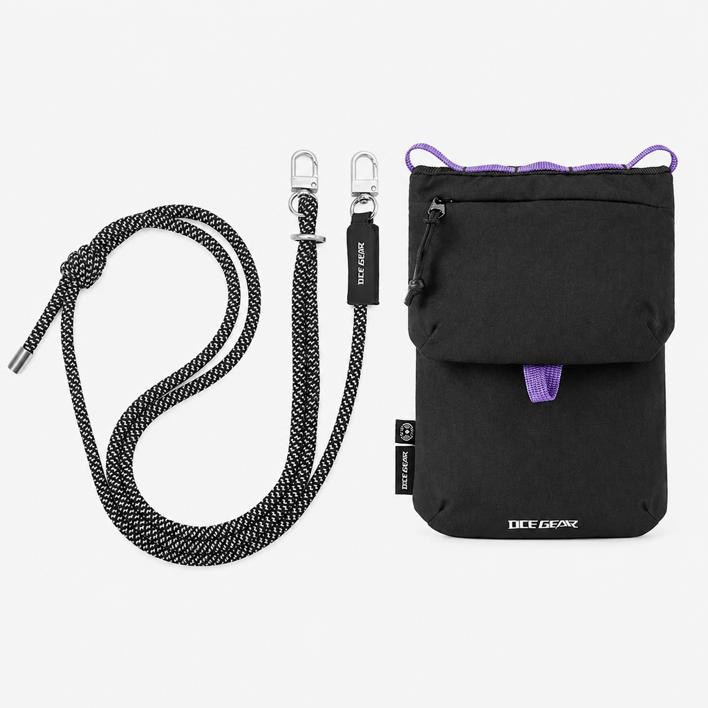 OCEGEAR RFID Travel Crossbody Bag OCEGEAR RFID Nylon Travel Crossbody Bag for Phone Passport Cards