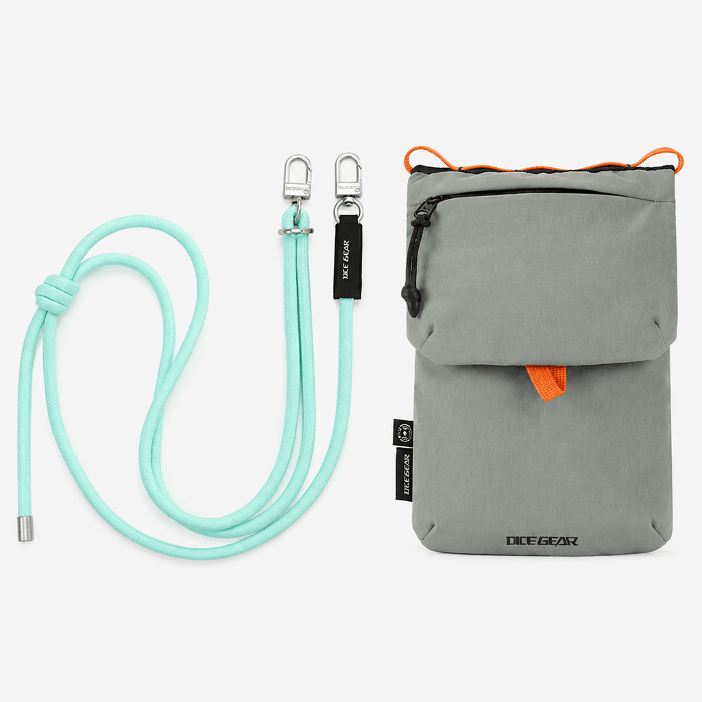 OCEGEAR RFID Travel Crossbody Bag OCEGEAR RFID Nylon Travel Crossbody Bag for Phone Passport Cards