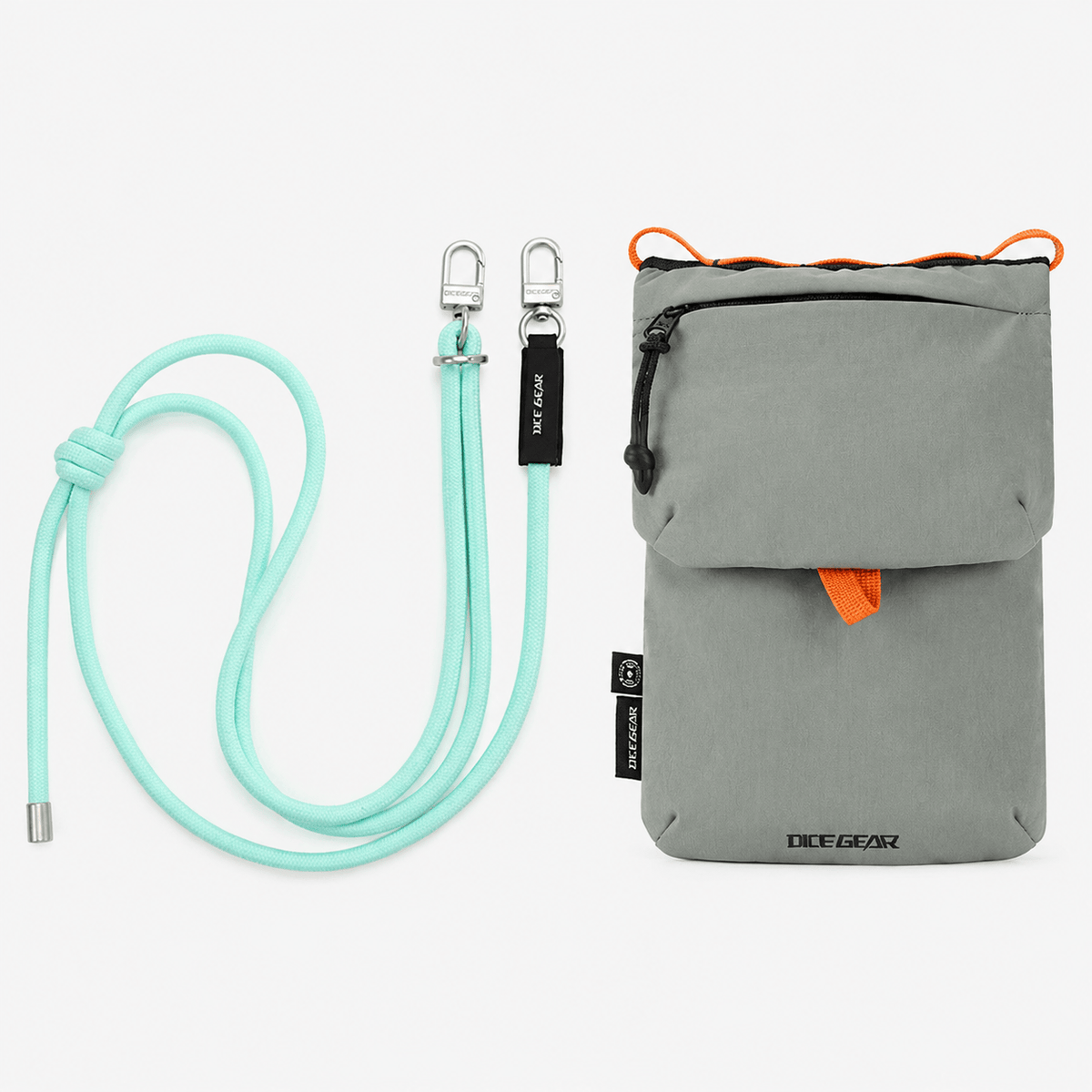OCEGEAR RFID Travel Crossbody Bag OCEGEAR RFID Nylon Travel Crossbody Bag for Phone Passport Cards