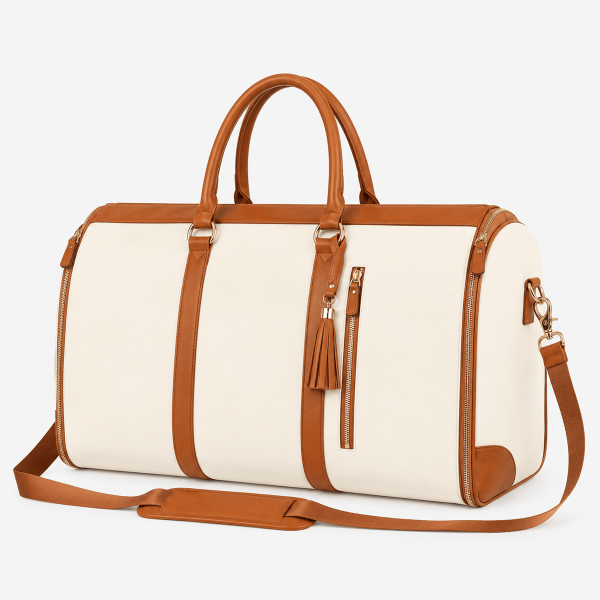 PU Leather Foldable Travel Duffle Bag Waterproof PU Leather Foldable Travel Duffle Bag for Women Gym Trips