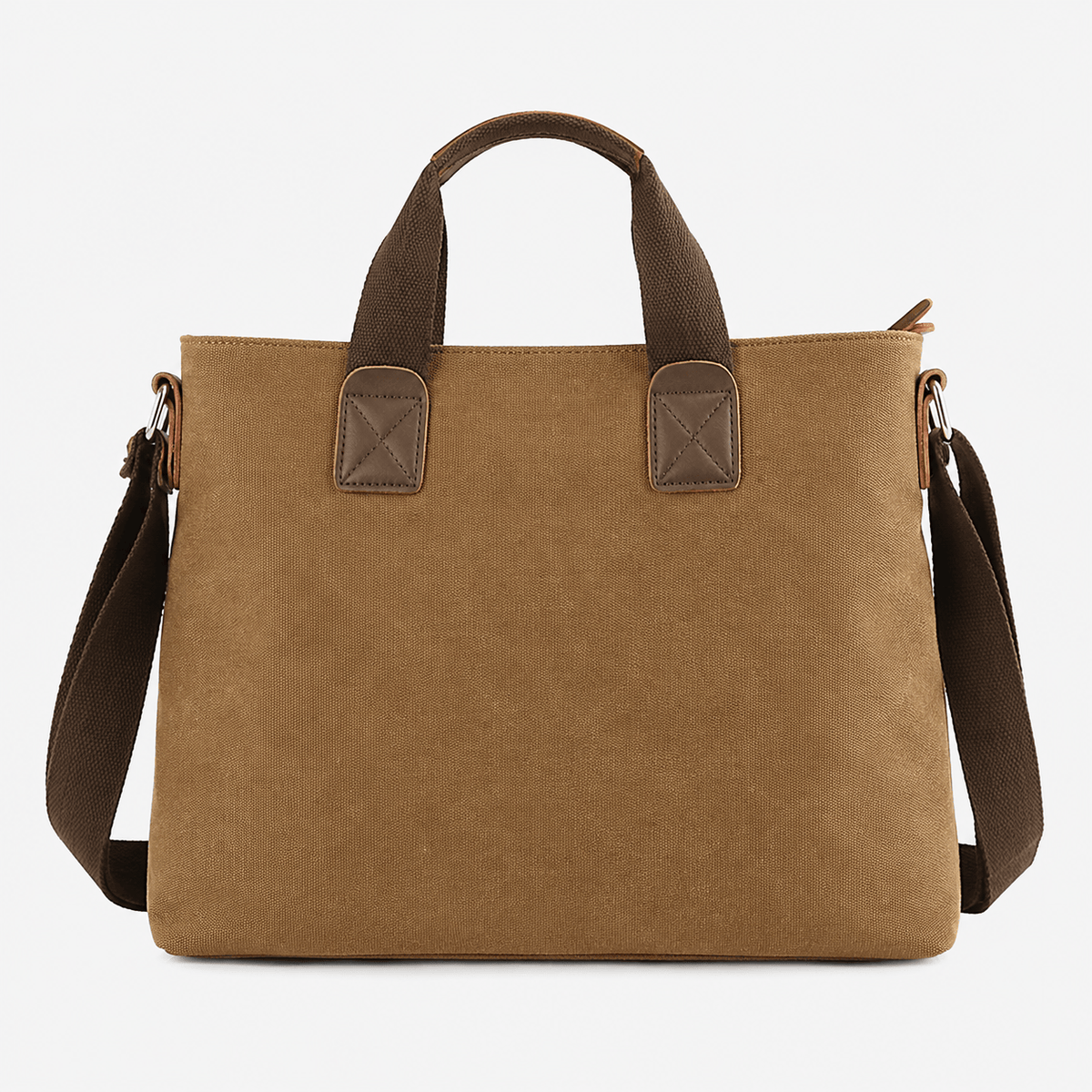 Vintage Canvas Laptop Briefcase for Men Vintage Canvas Laptop Briefcase for Men - Waterproof 15.6 Inch Bag