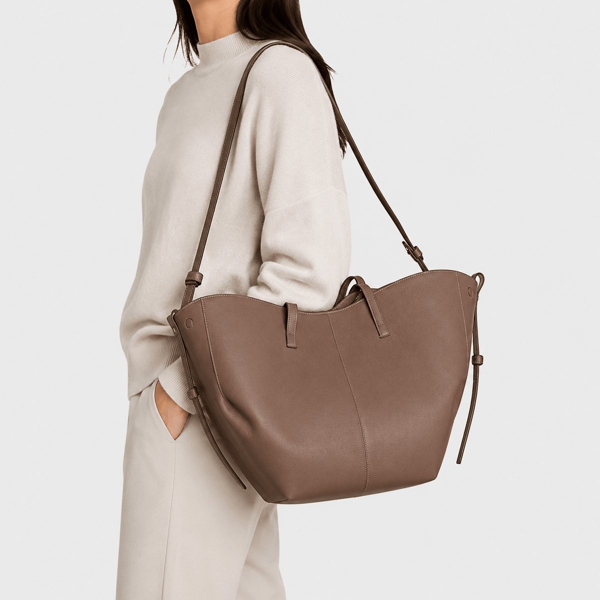 Vintage Shoulder Bag Vintage TPU Shoulder Bag for Women - Lightweight Everyday Handbag