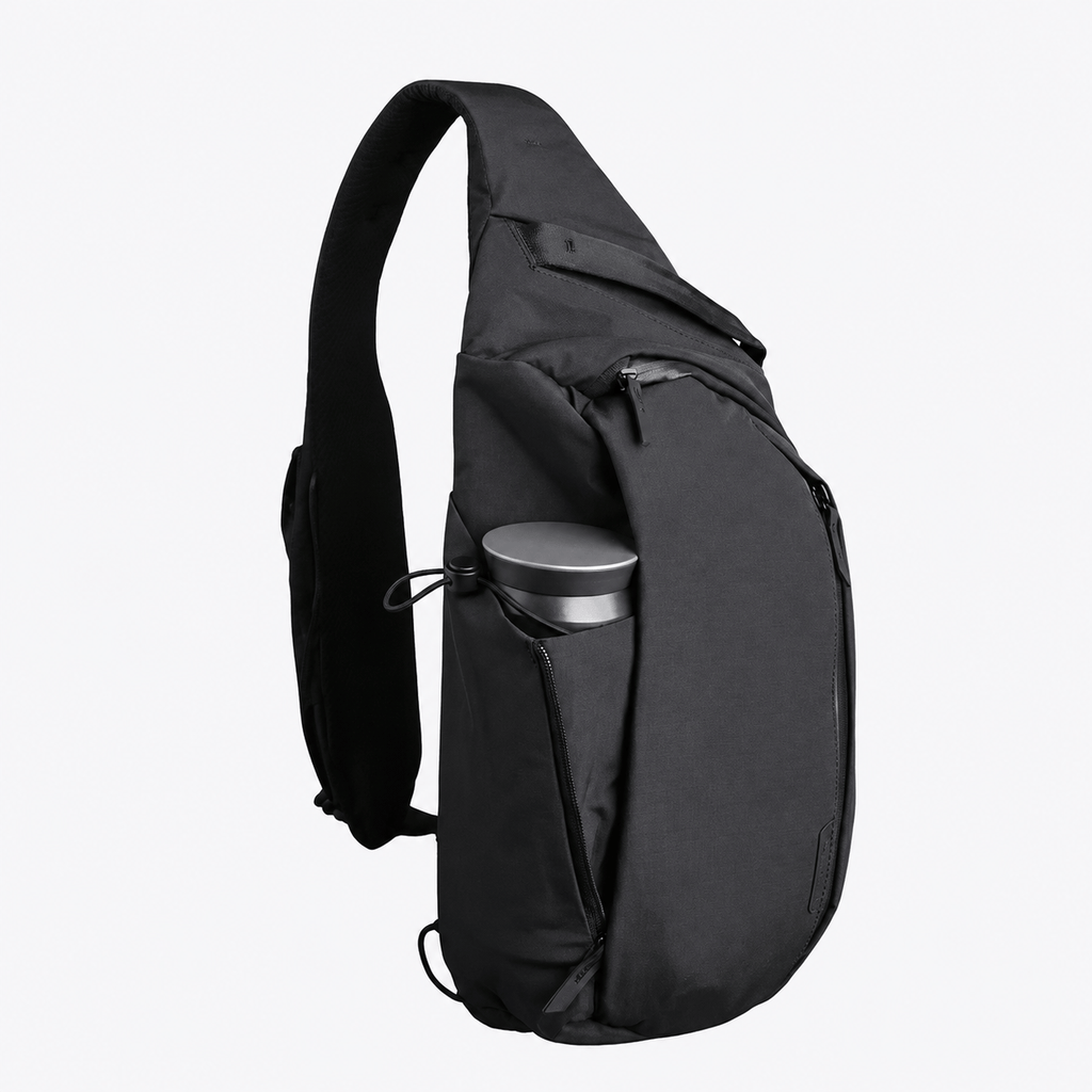 Waterproof Crossbody Sling Bag for 11-Inch Tablet Waterproof Polyester Sling Bag for 11-Inch Tablet Everyday Travel Use