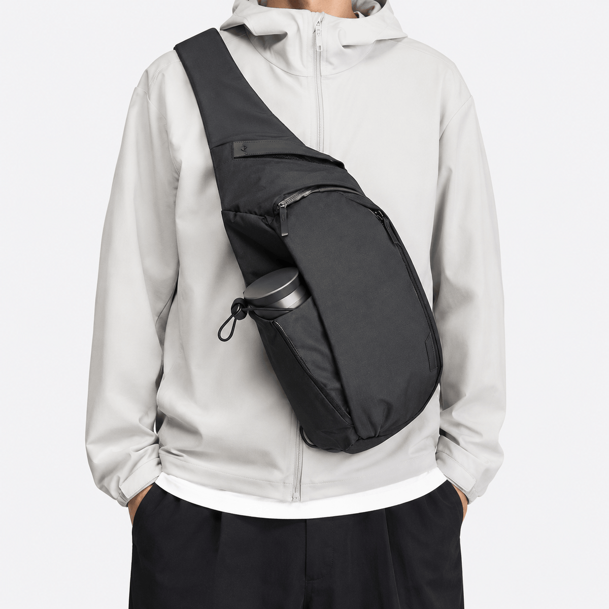 Waterproof Crossbody Sling Bag for 11-Inch Tablet Waterproof Polyester Sling Bag for 11-Inch Tablet Everyday Travel Use