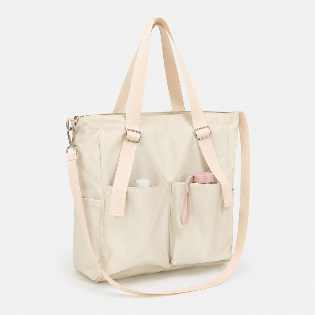 Waterproof Nylon Canvas Tote Shoulder Bag Waterproof Nylon Canvas Tote Shoulder Bag