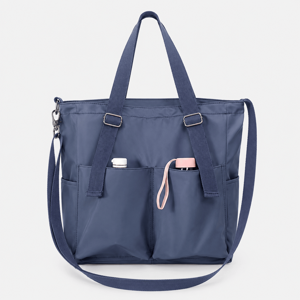 Waterproof Nylon Canvas Tote Shoulder Bag Waterproof Nylon Canvas Tote Shoulder Bag