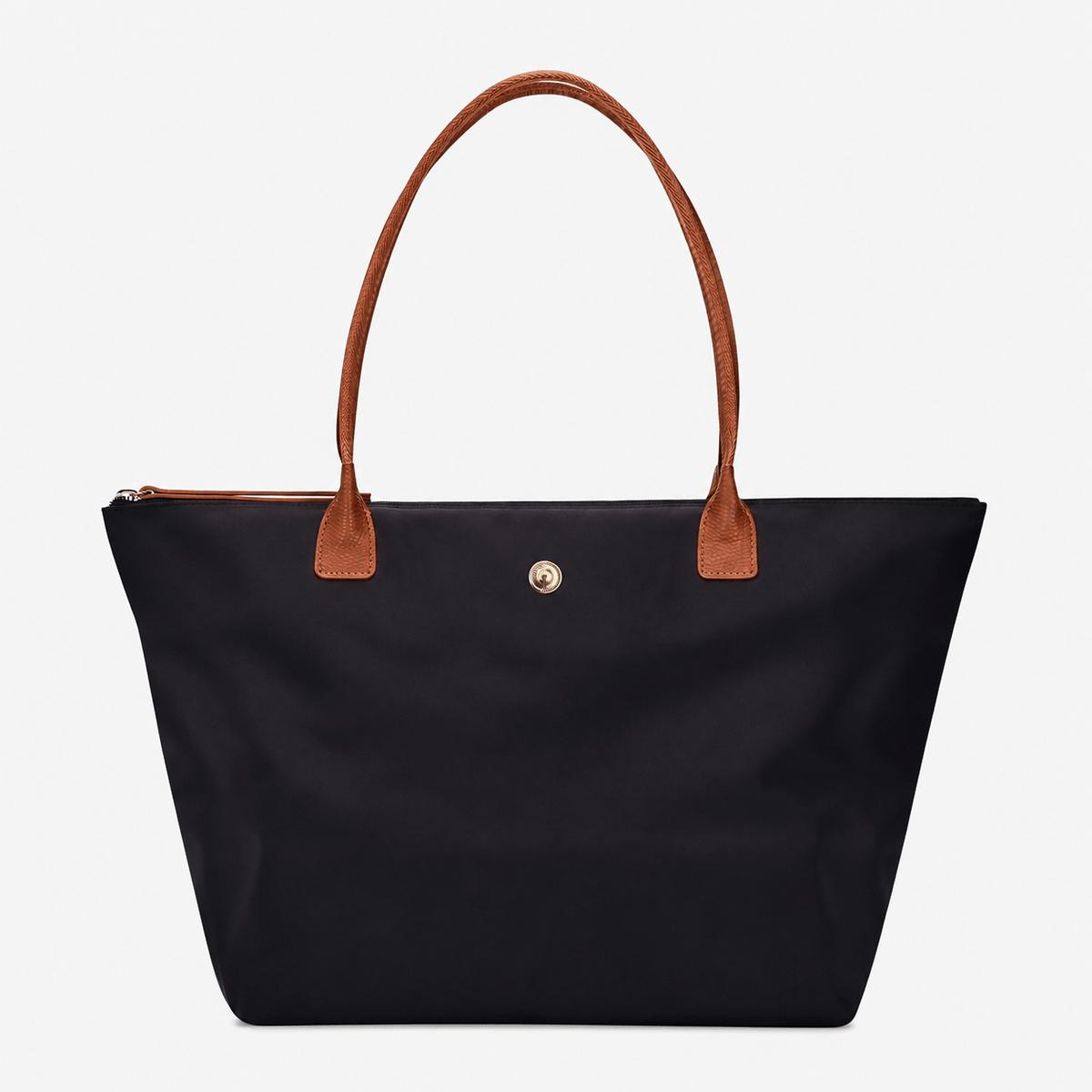 Women's Foldable Nylon Shoulder Tote Bag Women's Nylon Shoulder Tote Bag Foldable Lightweight Everyday Shopper