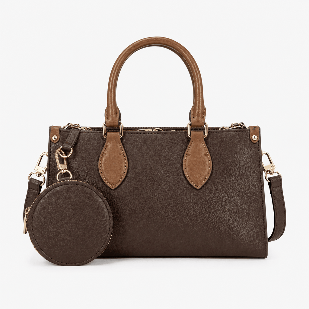 Women's Genuine Leather Crossbody Tote Bag Women's Genuine Leather Crossbody Tote Bag Large Capacity Everyday Use