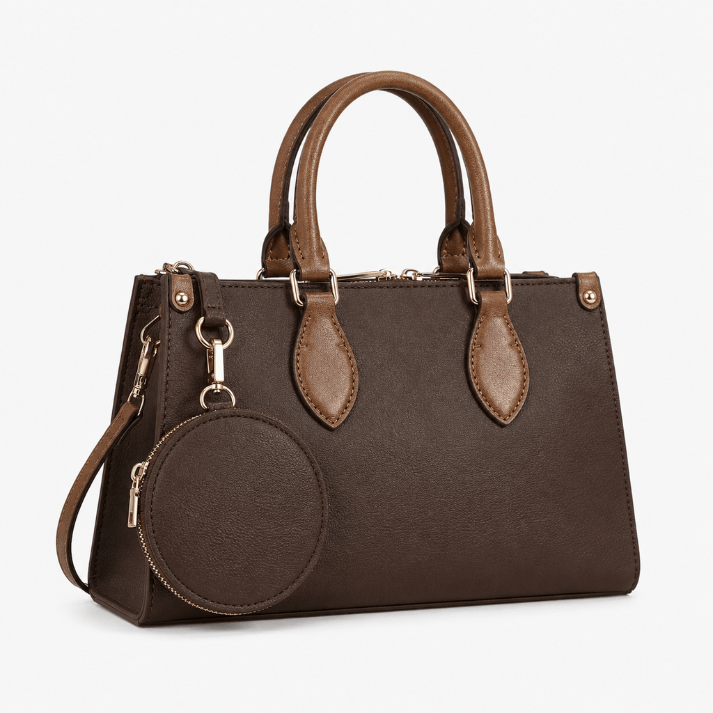 Women's Genuine Leather Crossbody Tote Bag Women's Genuine Leather Crossbody Tote Bag Large Capacity Everyday Use
